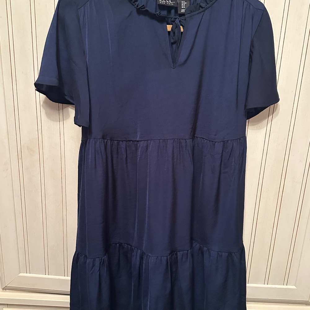 Nicole Miller Midnight Blue Dress